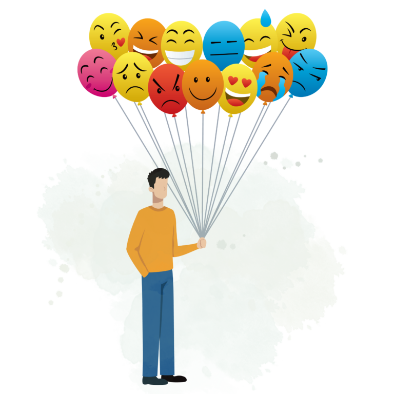 Illustration aquarelle émotions - cerisier en fleur kinésiologie - joie - zen - Tes musculaire kinésiologie - kinésiologue Massages crâniens Belfort Valdoie Chaux Giromagny